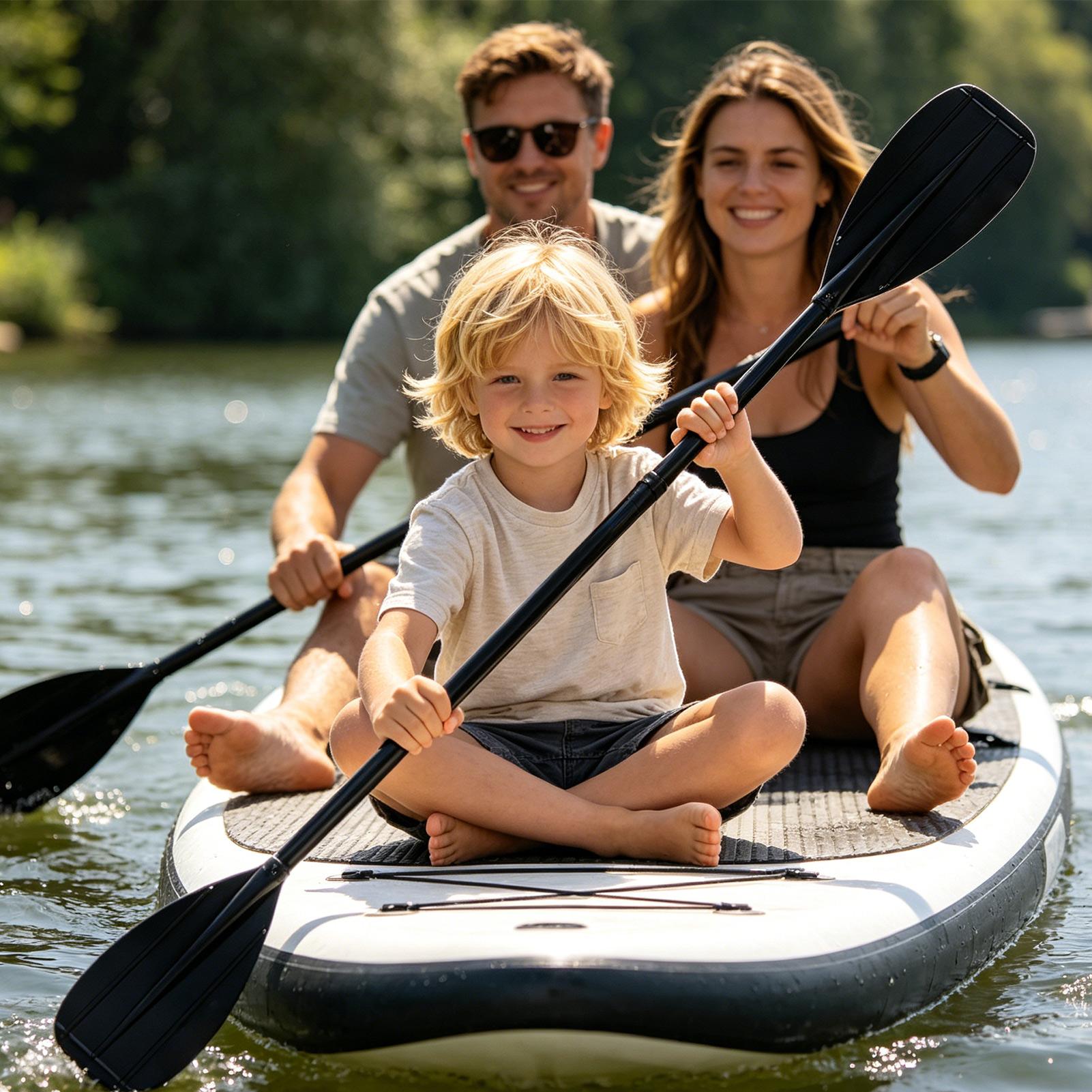 Carbon Fiber Paddle 2 Section  - Fishing Boat Oar 评论和价格