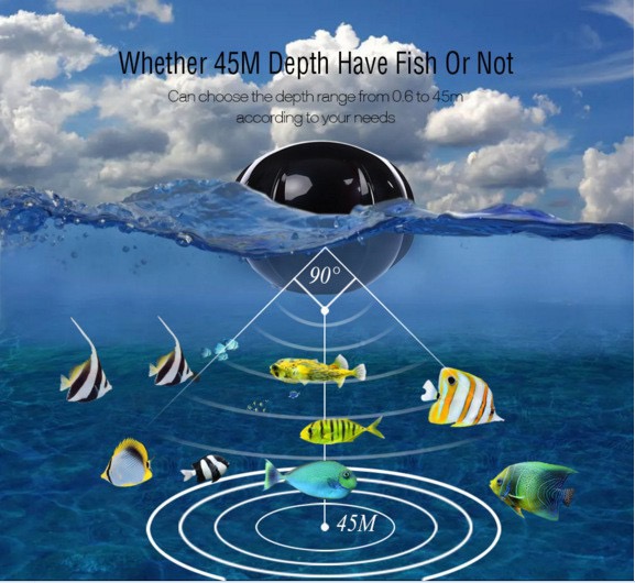 Portable Fish Finder, With Wir - Fishing Boat Depth Finder 评论和价格