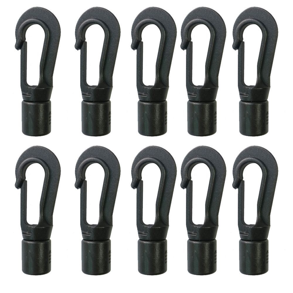 5/10pcs Plastic Snap Hook Clip - Fishing Boat Oar 评论和价格