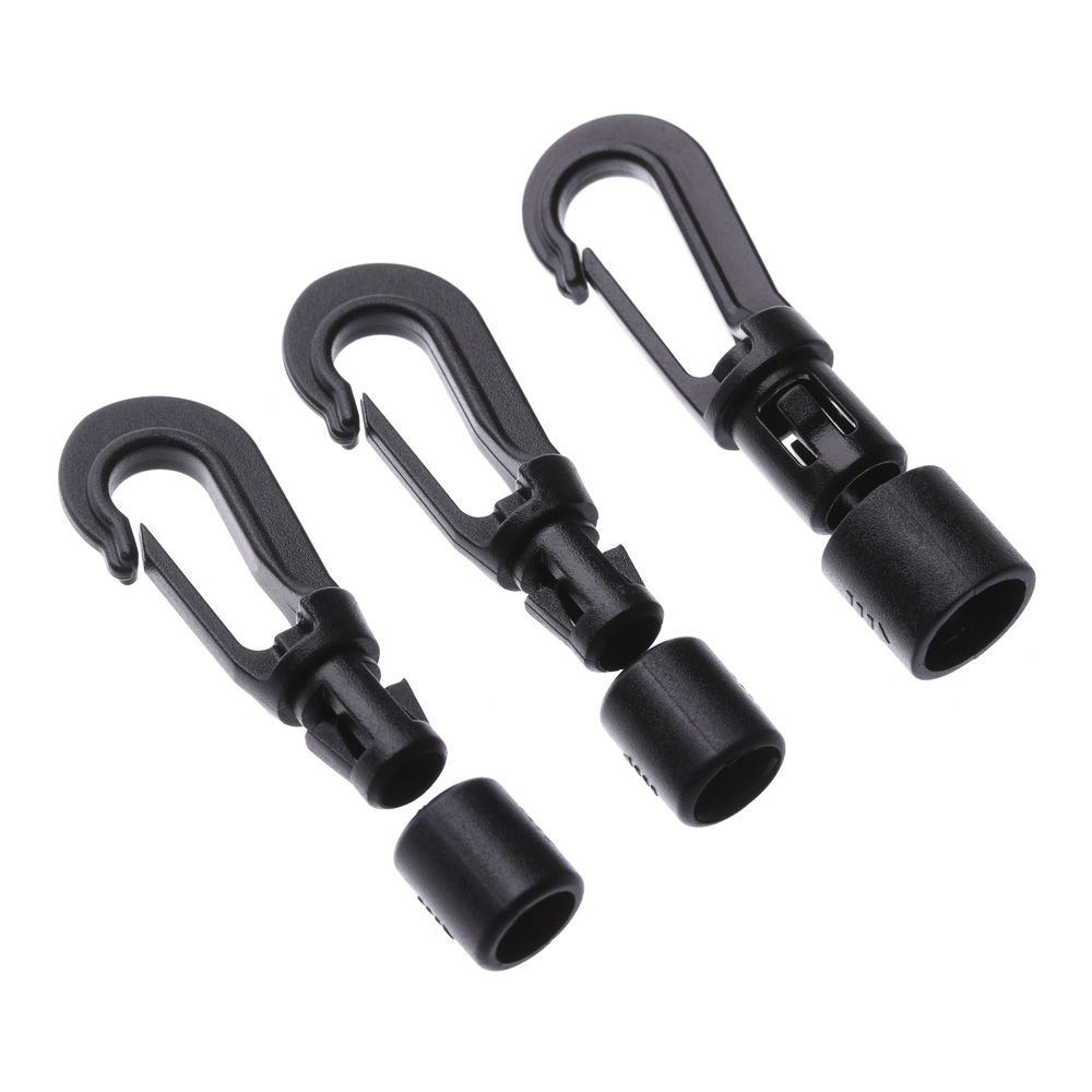 5/10pcs Plastic Snap Hook Clip - Fishing Boat Oar 评论和价格
