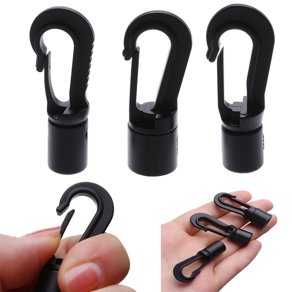 5/10pcs Plastic Snap Hook Clip - Fishing Boat Oar 评论和价格