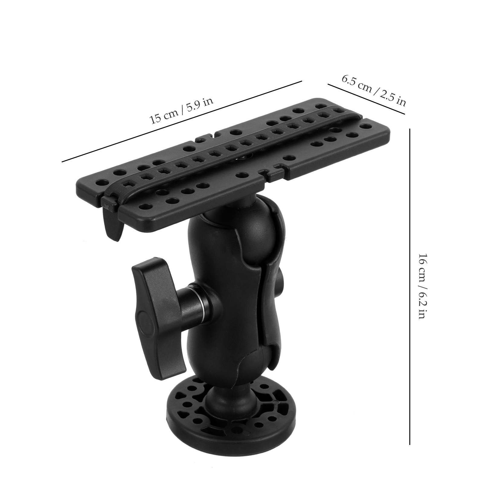 Premium Fish Finder Mount Brac - Fishing Boat Depth Finder 评论和价格