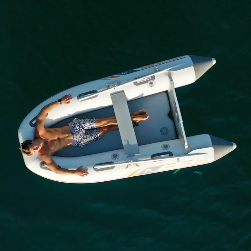 AQUA MARINA Inflatable Boat, 3 - Fishing Boat Oar 评论和价格