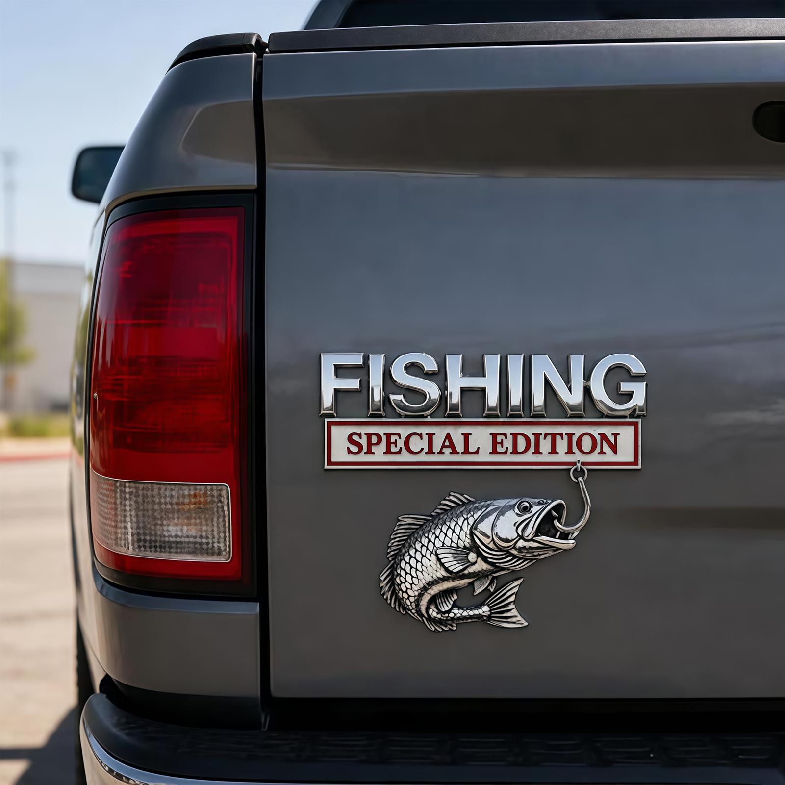 Car Emblems and Badges Metal F - Fishing Boat Trolling Motor 评论和价格