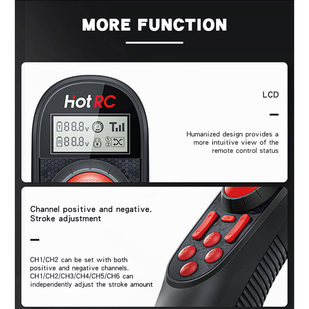 HOTRC DS600 Wireless Remote Co - Fishing Boat Trailer 评论和价格