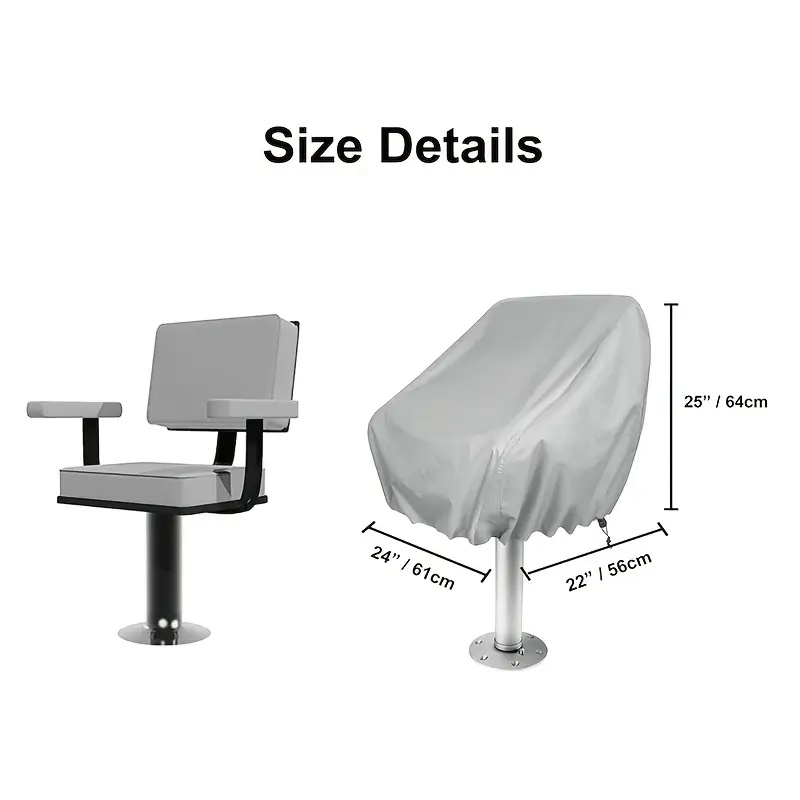 1Pcs Waterproof Boat Seat Cove - Fishing Boat Seat 评论和价格