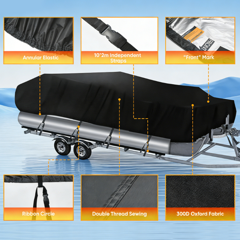 Durable Boat Cover Windproof A - Fishing Boat Cover 评论和价格