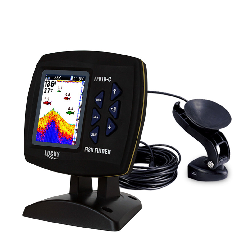 FF918-C100DS Color Screen Wire - Fishing Boat Depth Finder 评论和价格