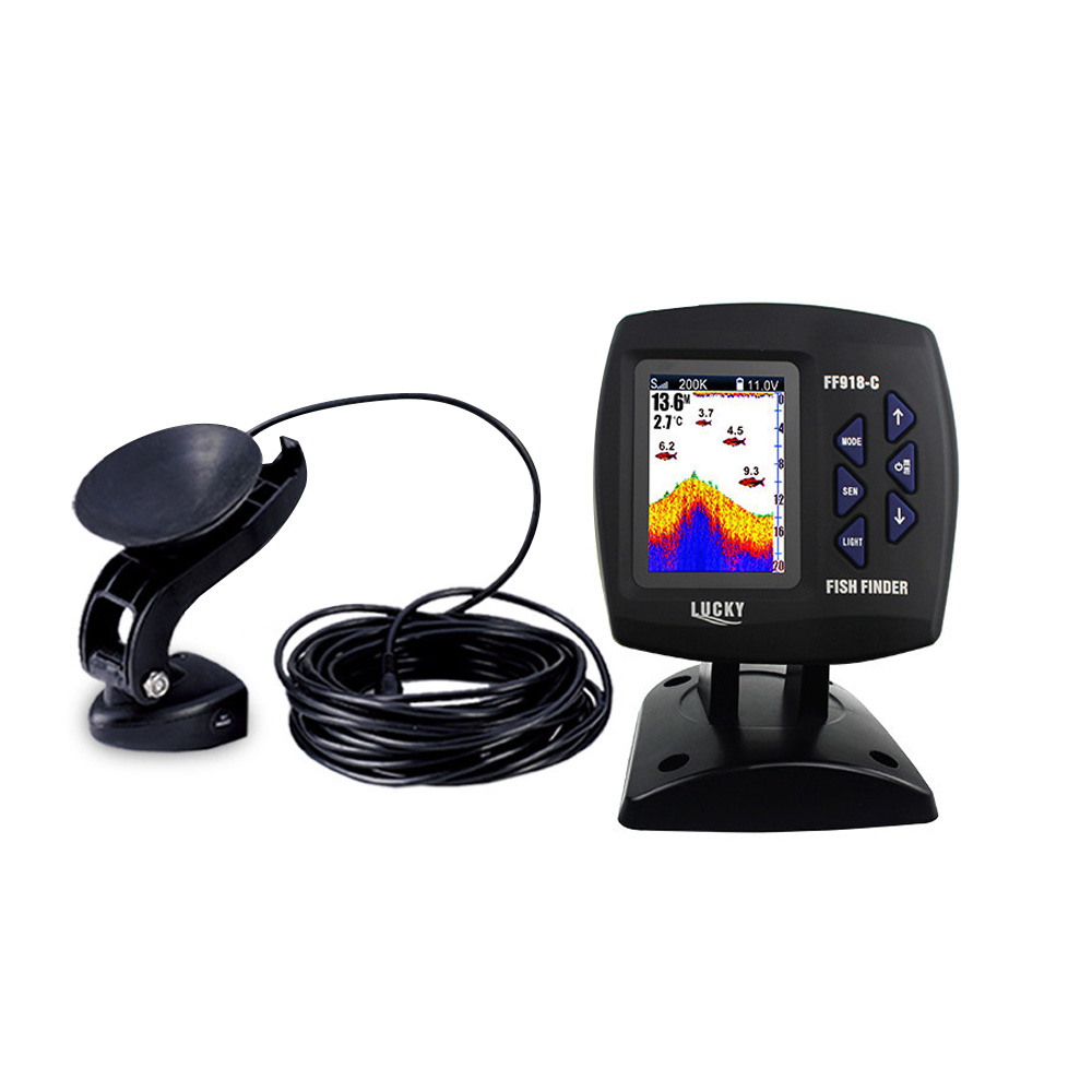FF918-C100DS Color Screen Wire - Fishing Boat Depth Finder 评论和价格