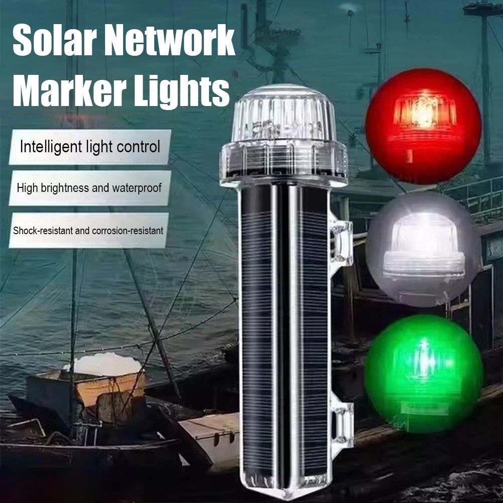 Solar Ocean Signal Light Navig - Fishing Boat Oar 评论和价格