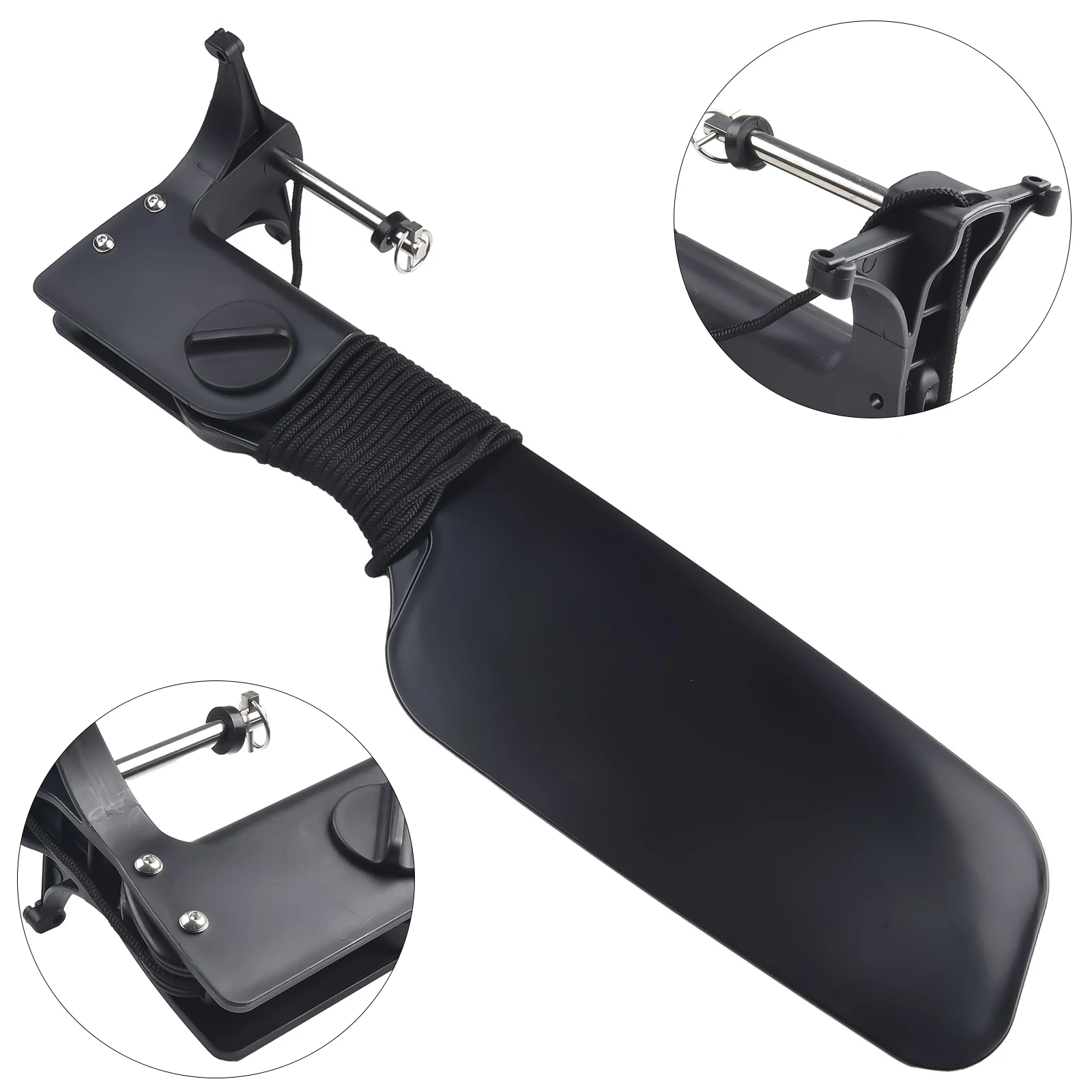 For Kayak Big Tail Rudder with - Fishing Boat Steering Wheel 评论和价格