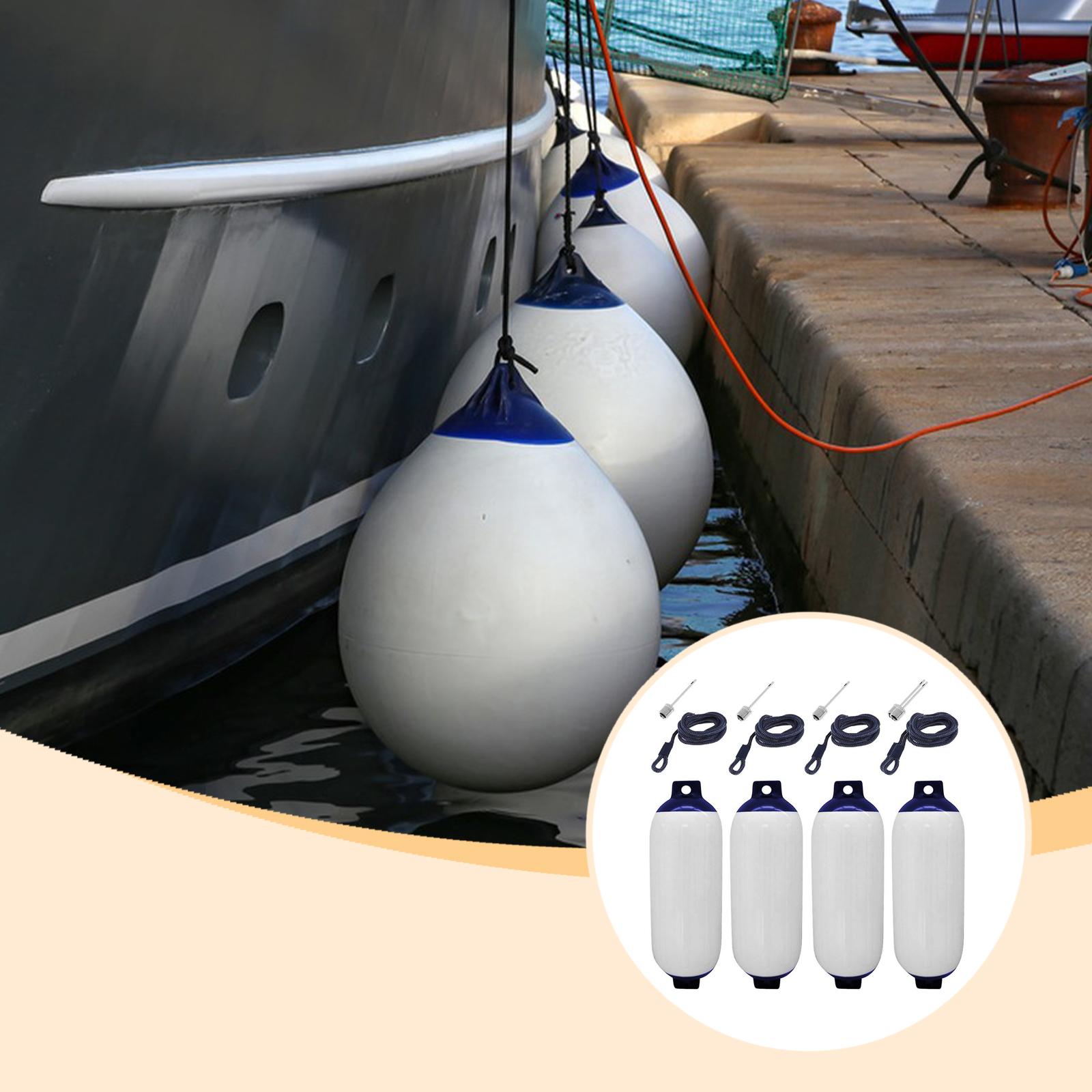 4Pcs Boat Fenders, Boat Access - Fishing Boat Oar 评论和价格