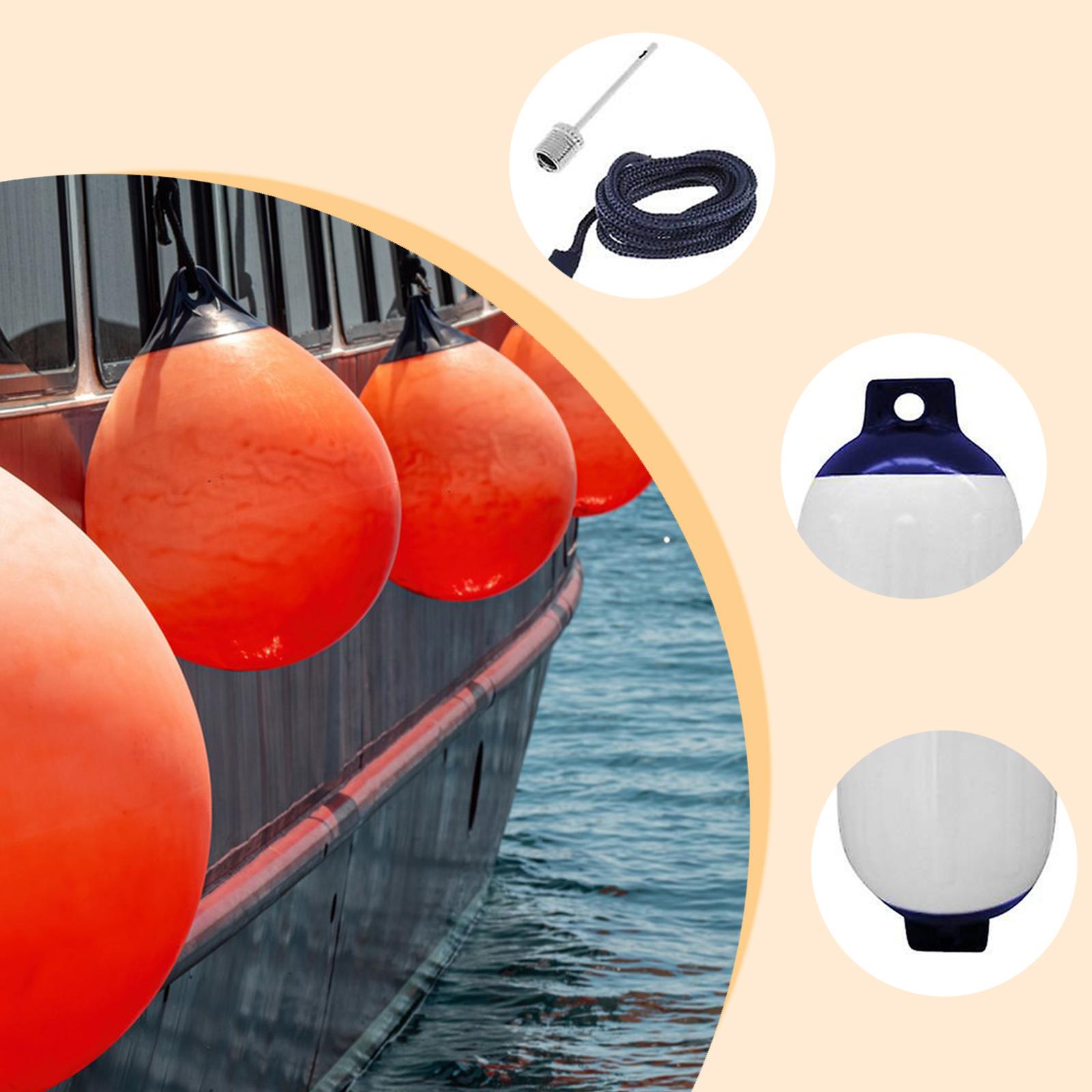 4Pcs Boat Fenders, Boat Access - Fishing Boat Oar 评论和价格